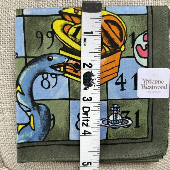 Vivienne Westwood Snakes & Ladders Handkerchief - Picture 4 of 6